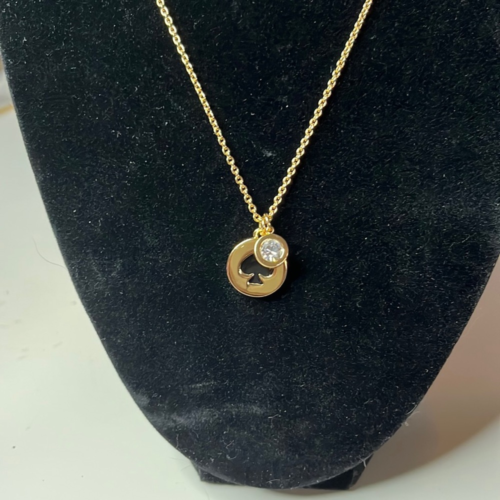 Kate spade spot the spade necklace NWT